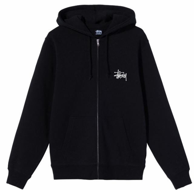 STUSSY ステューシー BASIC ZIP HOOD 1974259 [full zip hooded sweat